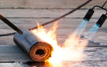 Morval asphalt flat roofing repairs